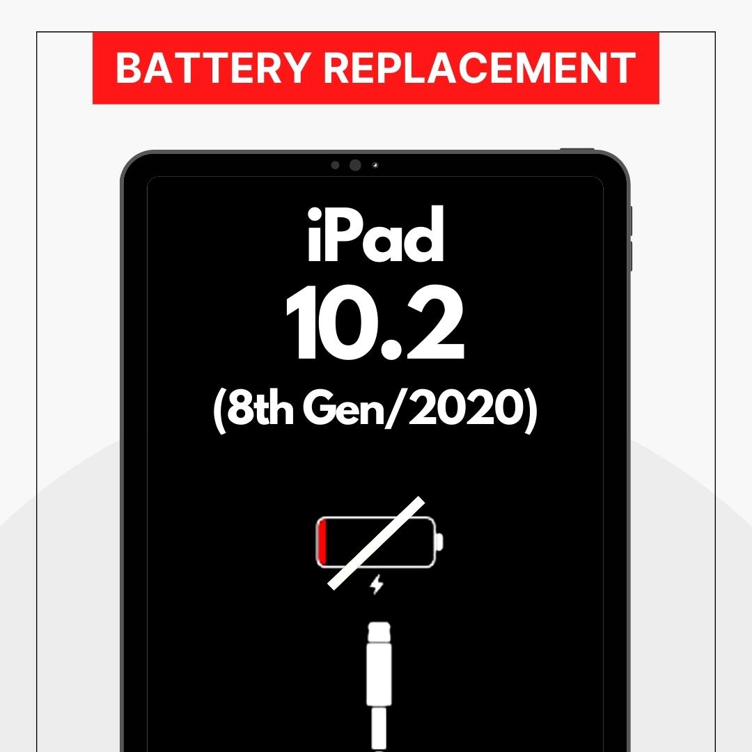 Apple iPad 10.2 8th Gen (2020) Bloated Battery Replacement Cost ...