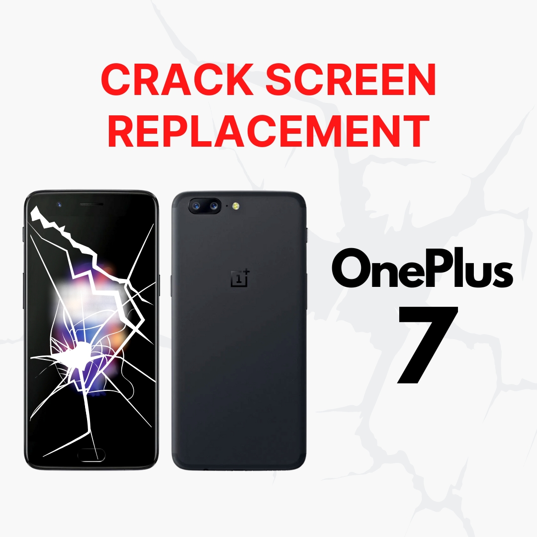 OnePlus 7 Cracked Front Screen Glass Replacement Cost Singapore