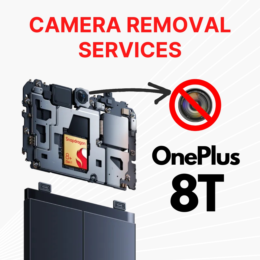 OnePlus 8T Front and Back (Rear) Camera Removal Services Price