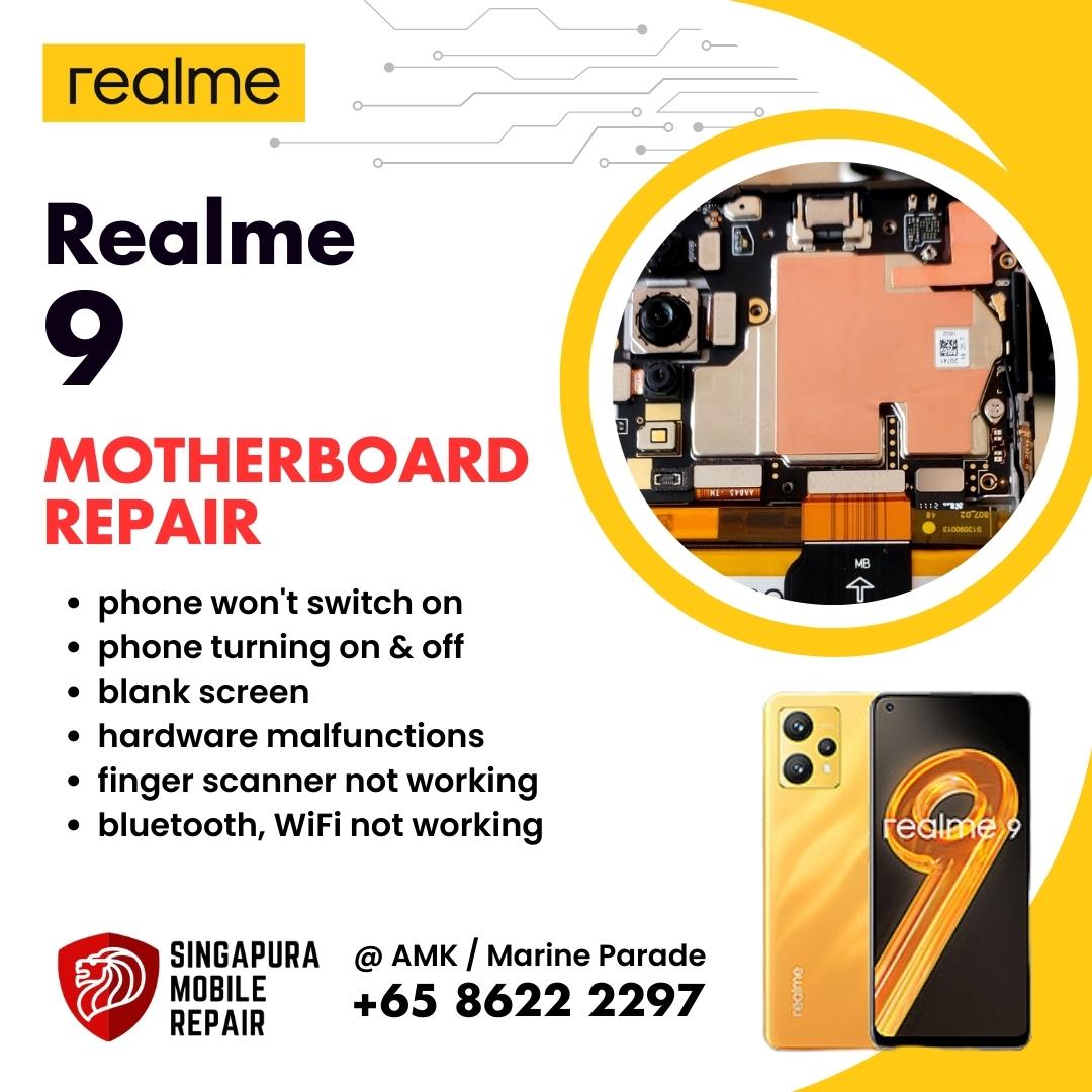 Realme 9 Can't On Data Recovery Motherboard / Logic Board (IC Chip