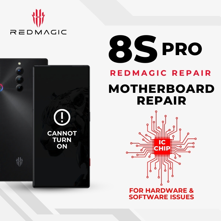 Red Magic 8S Pro Can't On Motherboard Repair (IC Chip Replacement / CPU